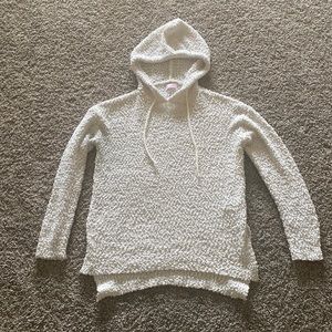 Pink Lily White Popcorn Hoodie Size Medium